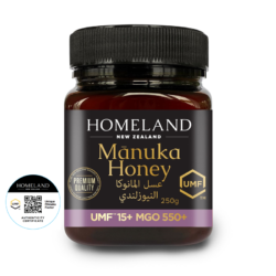عسل مونوكا 250 غ UMF +15 MGO 550